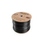   Lanberg LCU5-30CU-0305-BK Cat.5e U/UTP AWG24 Fca PE+PVC 305m árnyékolatlan zselés fekete kültéri kábel