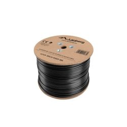 Lanberg LCU5-30CU-0305-BK Cat.5e U/UTP AWG24 Fca PE+PVC 305m árnyékolatlan zselés fekete kültéri kábel