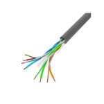   Lanberg LCU6-11CU-0305-S Cat.6 U/UTP AWG24 Eca PVC 305m árnyékolatlan szürke fali kábel