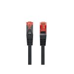   Lanberg PCF6-10CU-0500-BK Cat.6 F/UTP AWG26 LSZH árnyékolt fekete patch kábel 5m