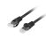 Lanberg PCU6-10CU-0150-BK Cat.6 U/UTP AWG26 LSZH árnyékolatlan fekete patch kábel 1,5m
