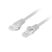 Lanberg PCU6-10CU-0150-S Cat.6 U/UTP AWG26 LSZH árnyékolatlan szürke patch kábel 1,5m