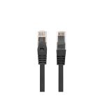   Lanberg PCU6-10CU-0300-BK Cat.6 U/UTP AWG26 LSZH árnyékolatlan fekete patch kábel 3m
