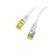Lanberg PCF6A-10CU-0025-S Cat.6A S/FTP AWG27 LSZH árnyékolt szürke patch kábel 0,25m