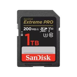 Sandisk 00121599 1TB SD Extreme Pro (SDXC Class 10 UHS-I U3) memóriakártya Sandisk 00121599 1TB SD Extreme Pro (SDXC Class 10 UHS-I U3) memóriakártya