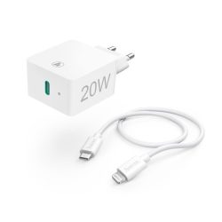 Hama 201620 Lightning - USB Type-C adatkábel, hálózati töltő