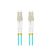Lanberg FO-LULU-MD31-0020-TQ duplex optikai patch kábel 4xLC/UPC csatlakozóval, 50/125 LSZH OM3, 2m