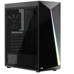 Aerocool Shard RGB fekete (táp nélküli) ablakos ATX ház