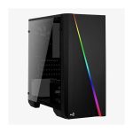   Aerocool Cylon Mini RGB fekete (táp nélküli) ablakos mATX ház