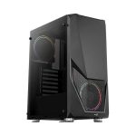   Aerocool Zauron FRGB fekete (táp nélküli) ablakos ATX ház