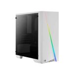   Aerocool Cylon Mini RGB fehér (táp nélküli) ablakos mATX ház