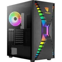 Aerocool Cronus ARGB fekete (táp nélküli) ablakos ATX ház