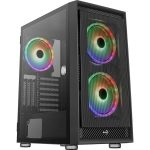   Aerocool Graphite ARGB fekete (táp nélküli) ablakos ATX ház