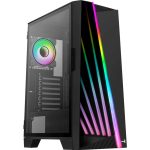   Aerocool Mirage ARGB fekete (táp nélküli) ablakos ATX ház