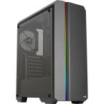   Aerocool Genesis ARGB fekete (táp nélküli) ablakos ATX ház