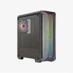   Aerocool Skyline v2 ARGB fekete (táp nélküli) ablakos ATX ház