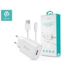   Devia ST362293 5V/2A Smart USB hálózati töltő adapter + Type-C kábel