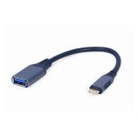   Gembird A-USB3C-OTGAF-01 USB 3.0 anya - Type C apa OTG szürke adapter