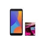   Alcatel 1 DS 2021 5" 16GB Dual SIM fekete okostelefon + DominoFix Quick alapcsomag