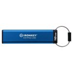   Kingston 16GB USB3.2 Gen1 A Ironkey Keypad 200 (IKKP200/16GB) Flash Drive