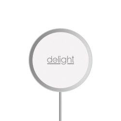 Delight 55164A Type-C ezüst vezeték nélküli töltőpad