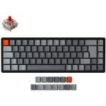   Keychron K6 RGB Bluetooth angol Gateron G Pro Red billentyűzet