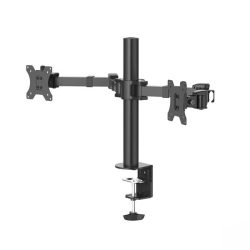 Hama 118494 Full Motion 13"-35" dupla VESA 100x100 asztali monitor tartó konzol