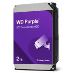   Western Digital 3,5" 2000GB belső SATAIII 5400RPM 256MB PURPLE WD23PURZ winchester 3 év