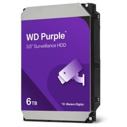 Western Digital 3,5" 6000GB belső SATAIII 5400RPM 256MB PURPLE WD64PURZ winchester 3 év Western Digital 3,5" 6000GB belső SATAIII 5400RPM 256MB PURPLE WD64PURZ winchester 3 év