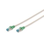 DIGITUS CAT5e F/UTP PVC 1m árnyékolt szürke patch kábel