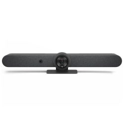 Logitech Rally Bar ConferenceCam rendszer (3840x2160 képpont, 90°-os látótér, mikrofon Ultra HD, fekete) webkamera