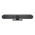   Logitech Rally Bar Mini (3840x2160 képpont, 90°-os látótér, mikrofon, Ultra HD) grafitszürke webkamera