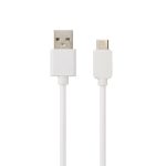   AVAX CB123W PURE 2m 2,1A USB A-Type-C fehér adat- és töltőkábel