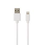   AVAX CB124W PURE 2m 2,1A USB A-Lightning fehér adat- és töltőkábel