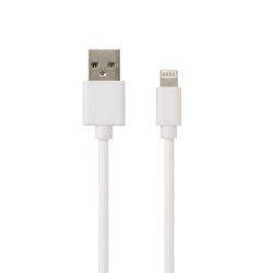 AVAX CB124W PURE 2m 2,1A USB A-Lightning fehér adat- és töltőkábel