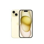 Apple iPhone 15 6,1" 5G 6/128GB sárga okostelefon