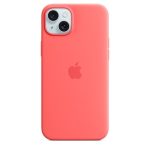   Apple MT163ZM/A iPhone 15 Plus Silicon Case Guava szilikon MagSafe hátlap