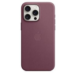 Apple MT4X3ZM/A iPhone 15 Pro Max FineWoven Case Mulberry MagSafe hátlap