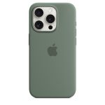   Apple MT1J3ZM/A iPhone 15 Pro Silicone Case Cypress szilikon MagSafe hátlap