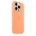 Apple MT1H3ZM/A iPhone 15 Pro Silicone Case Orange Sorbet szilikon MagSafe hátlap