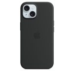   Apple MT0J3ZM/A iPhone 15 Silicone Case fekete szilikon MagSafe hátlap