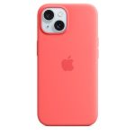   Apple MT0V3ZM/A iPhone 15 Silicone Case Guava szilikon MagSafe hátlap