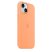 Apple MT0W3ZM/A iPhone 15 Silicone Case Orange Sorbet szilikon MagSafe hátlap