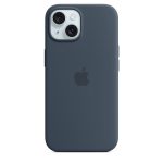   Apple MT0N3ZM/A iPhone 15 Silicone Case Storm Blue szilikon MagSafe hátlap