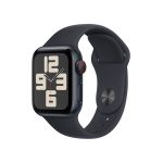   Apple Watch SE3 Cellular (40mm) éjfekete alumínium tok , éjfekete sport szíj (M/L) okosóra