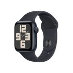   Apple Watch SE3 GPS (40mm) éjfekete alumínium tok , éjfekete sport szíj (M/L) okosóra