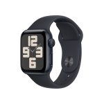   Apple Watch SE3 GPS (40mm) éjfekete alumínium tok , éjfekete sport szíj (S/M) okosóra
