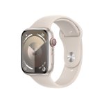   Apple Watch S9 Cellular (45mm) csillagfény alumínium tok , csillagfény sport szíj (M/L) okosóra