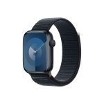   Apple Watch S9 GPS (45mm) éjfekete alumínium tok, éjfekete sport pánt okosóra