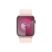 Apple Watch S9 GPS (45mm) pink alumínium tok , világos pink sport pánt okosóra